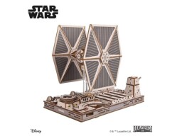 Ugears 3D dřevěná mechanická skládačka Star Wars Stíhačka TIE